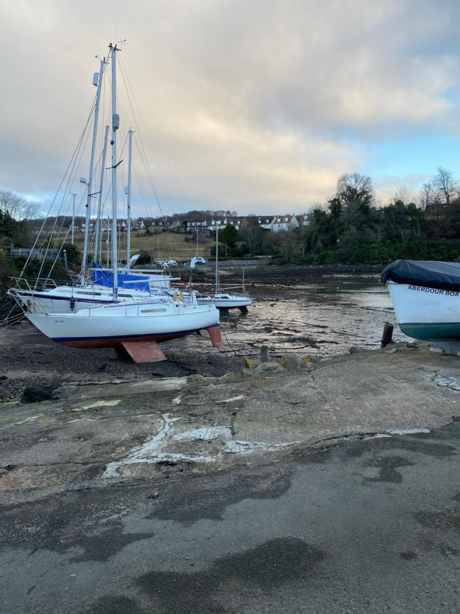 Sea Hollies Villa Aberdour Bagian luar foto