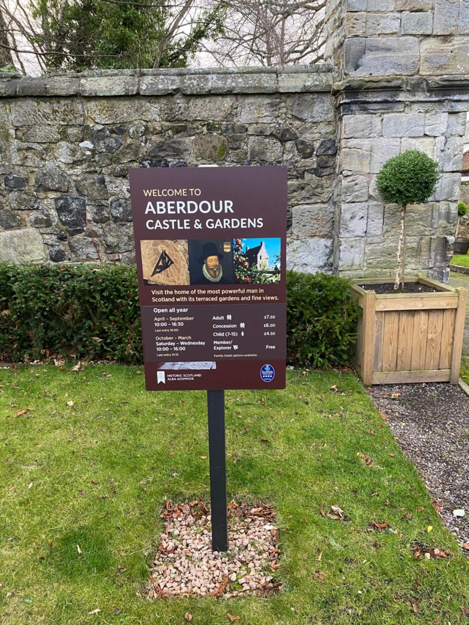 Sea Hollies Villa Aberdour Bagian luar foto