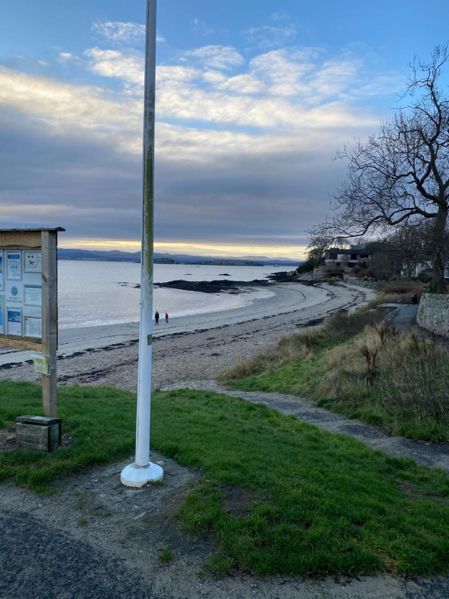 Sea Hollies Villa Aberdour Bagian luar foto
